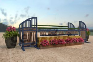 stylish midwestern hunter horse jump